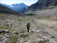 Jim at Owen Creek Unnamed Pass